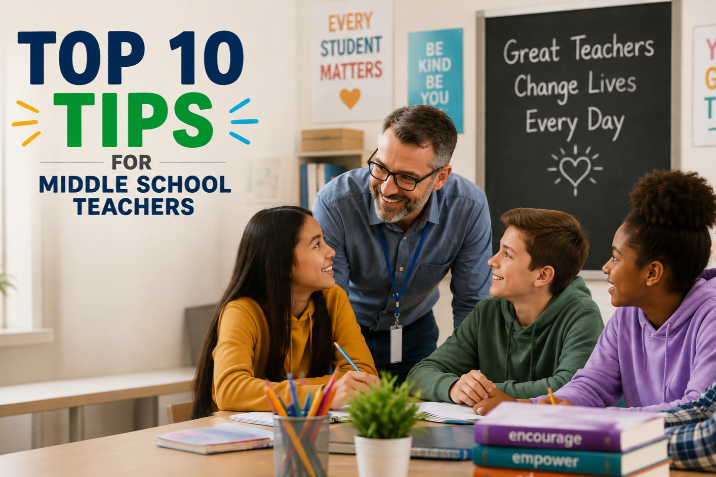 Top 10 Tips for Middle School Teachers