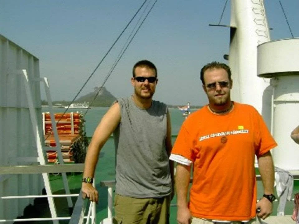 Meeting my brother on the Ferry