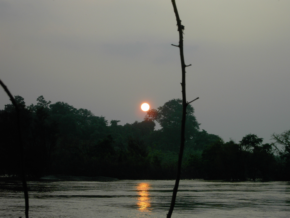 A moment in time as the sun set 