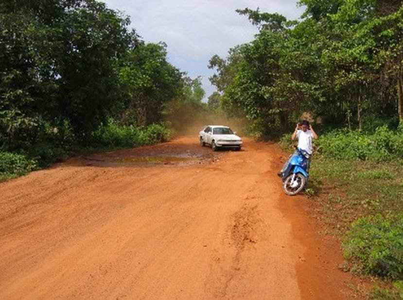 National Highway in Cambodia 2004