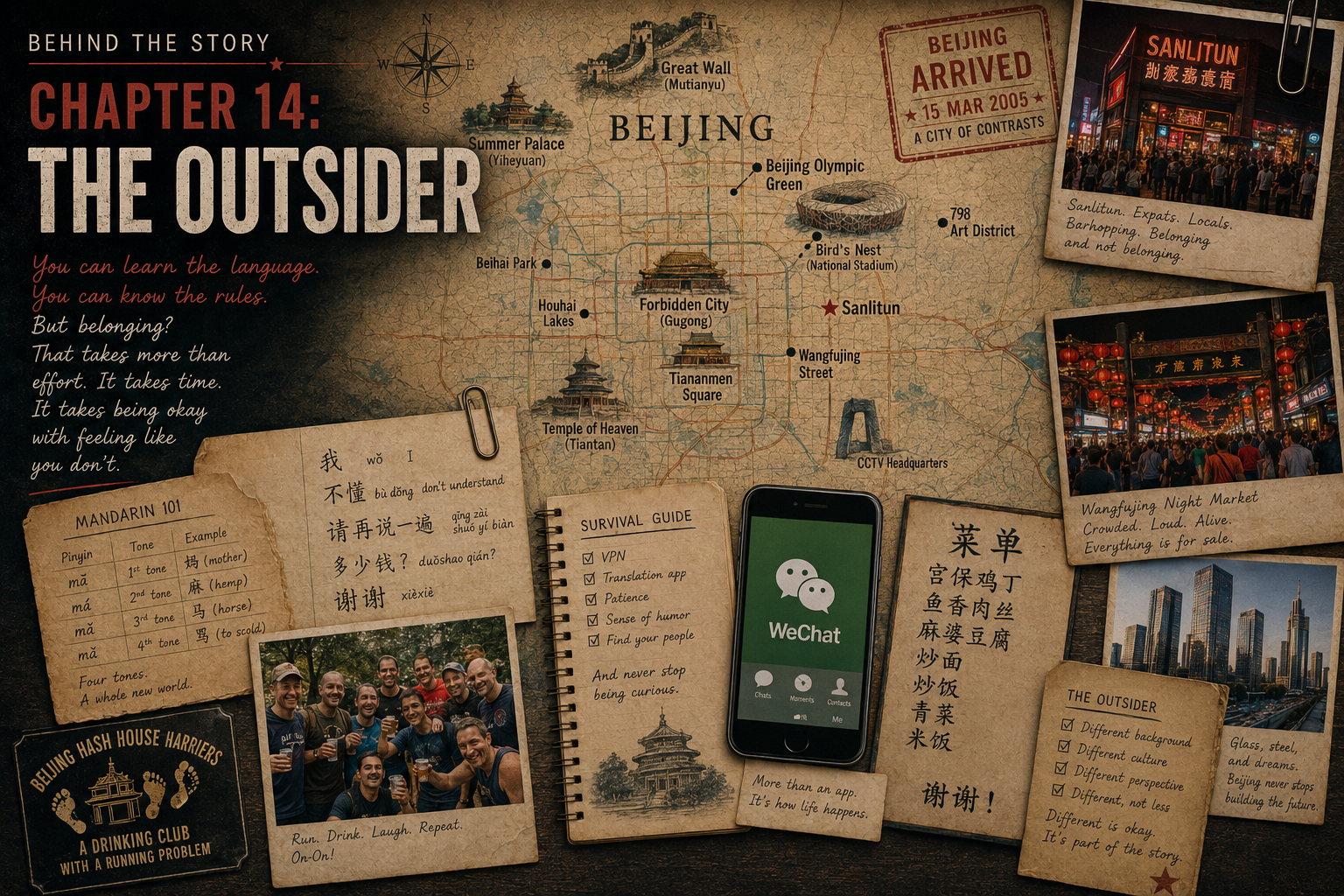 Behind the Story: Chapter 14 — The Outsider