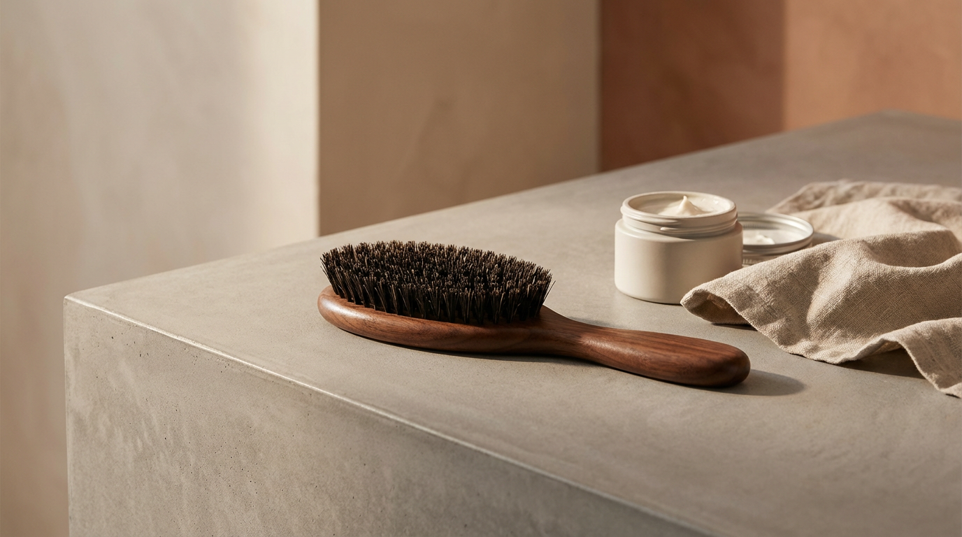 Boar Bristle Brush