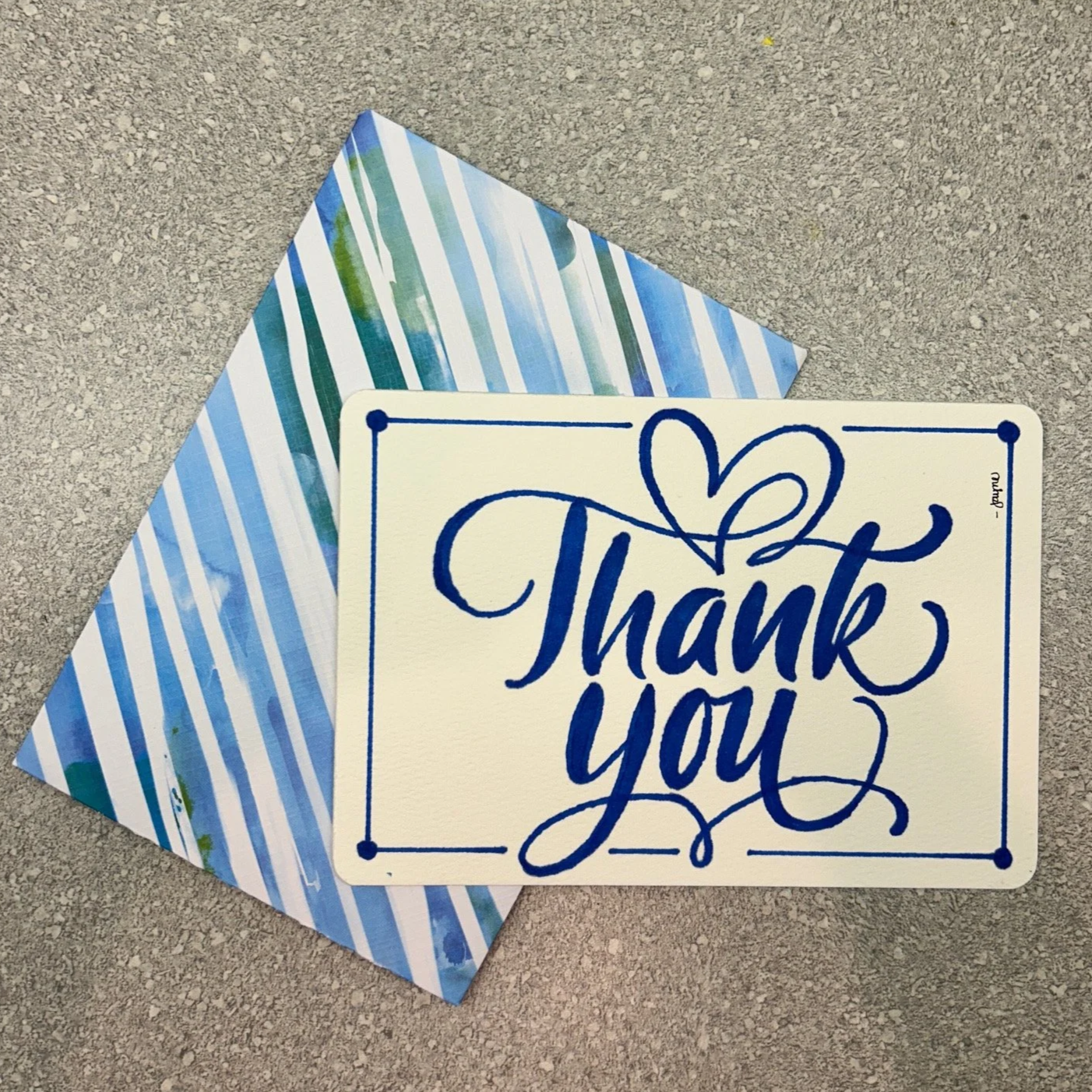 Thank You - Blue