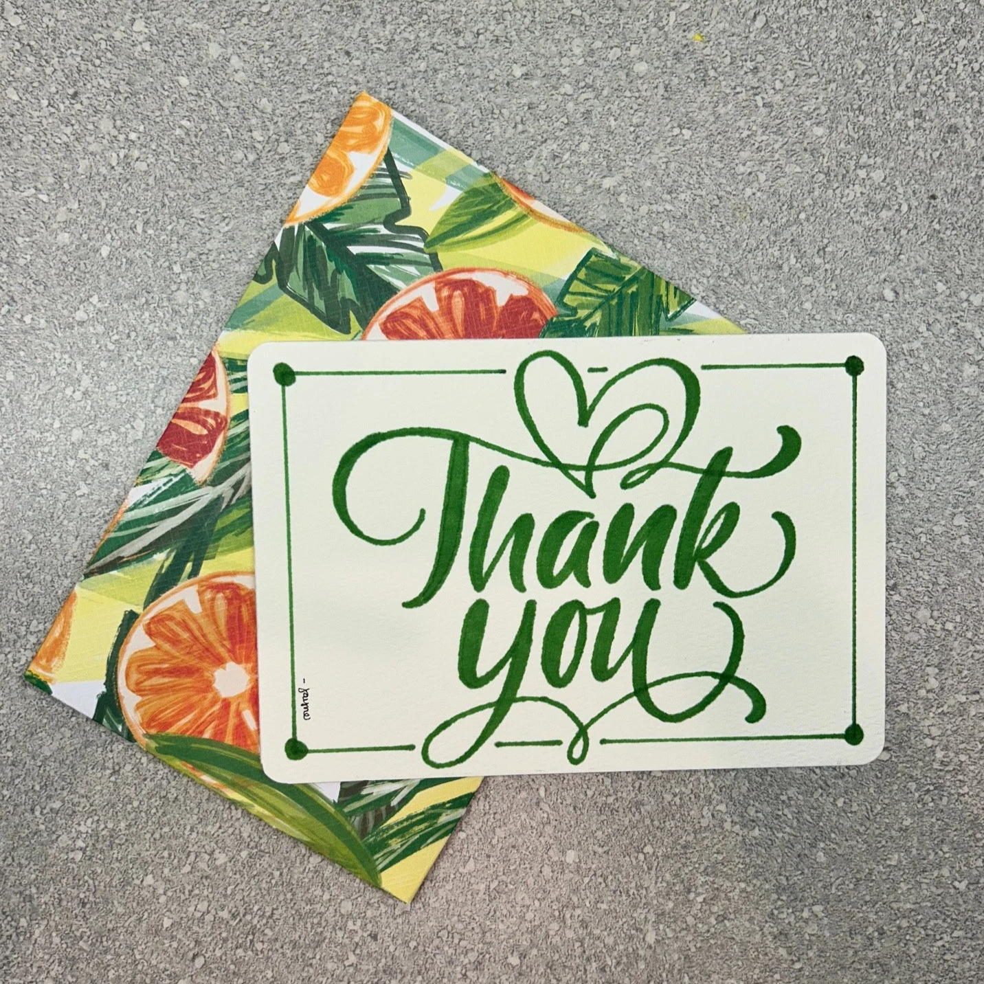 Thank You - Green