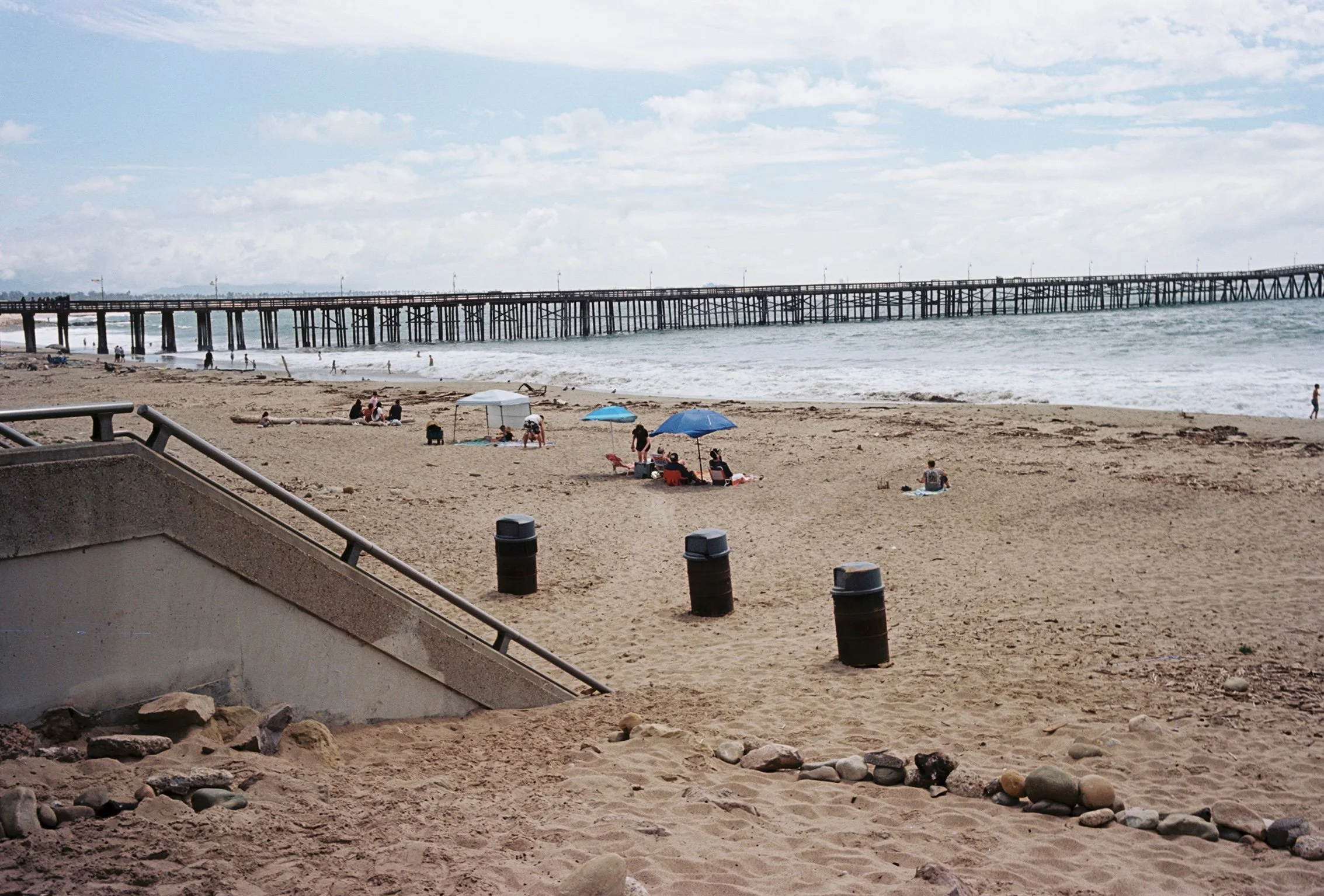 beach film photo ventura