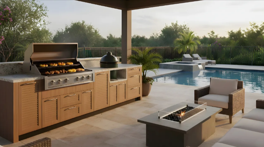 Elevate Your Backyard with Fortiva Outdoor Cabinetry
