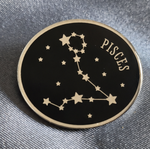 Pisces Zodiac Lapel Pin