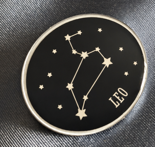 Leo Zodiac Lapel Pin