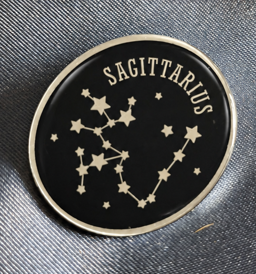 Sagittarius Zodiac Lapel Pin
