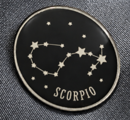 Scorpio Zodiac Lapel Pin