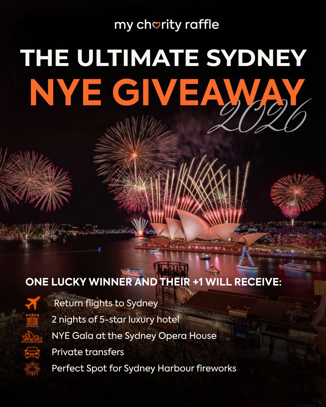 🎆 WIN THE ULTIMATE SYDNEY NYE GIVEAWAY! 🎆

One lucky winner and their +1 will be ringing in the New Year in style with an unforgettable Sydney experience, including New Year&rsquo;s Eve at the iconic Sydney Opera House.

LINK IN BIO

Imagine this&h
