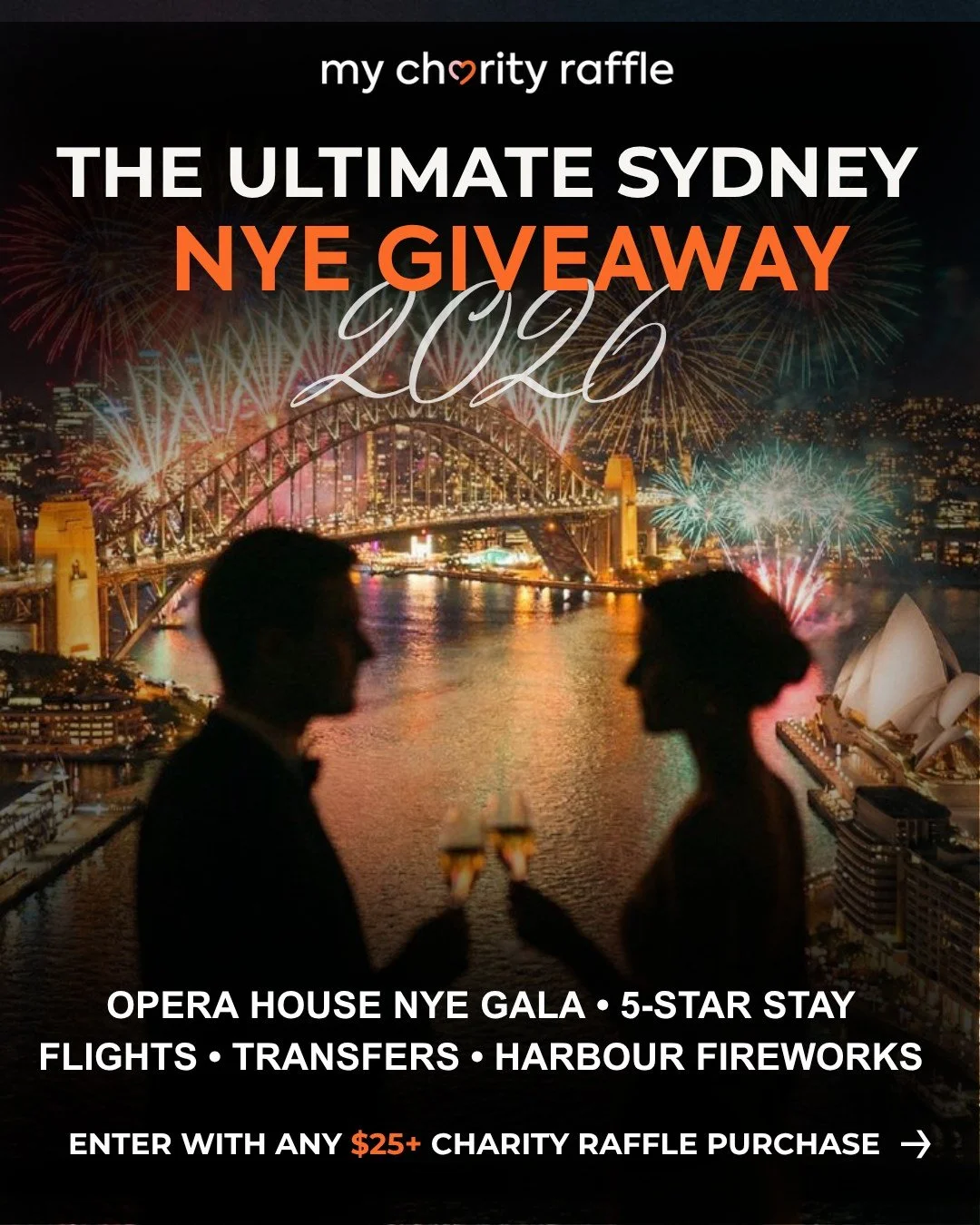 Your New Year&rsquo;s Eve could look like this.

Meet our previous winners, see their unforgettable NYE experience and imagine yourself next.

Win flights, a 5-star Fullerton stay, the Opera House NYE Gala and Sydney Harbour fireworks.

Enter with an