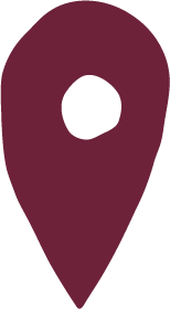 Hand drawn map pin icon