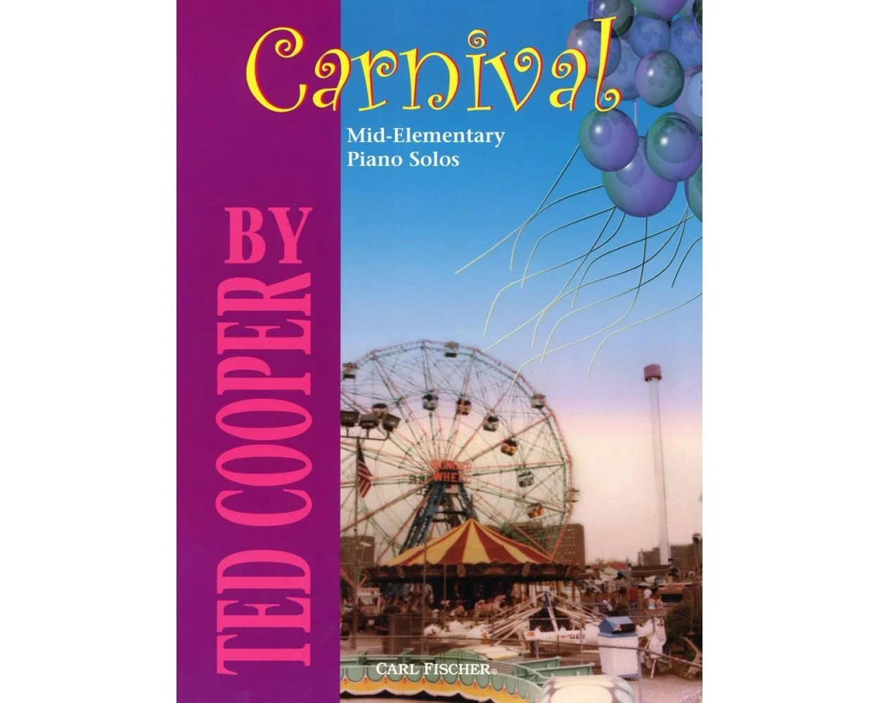 Book cover for Carnival, a piano solo by Ted Cooper.