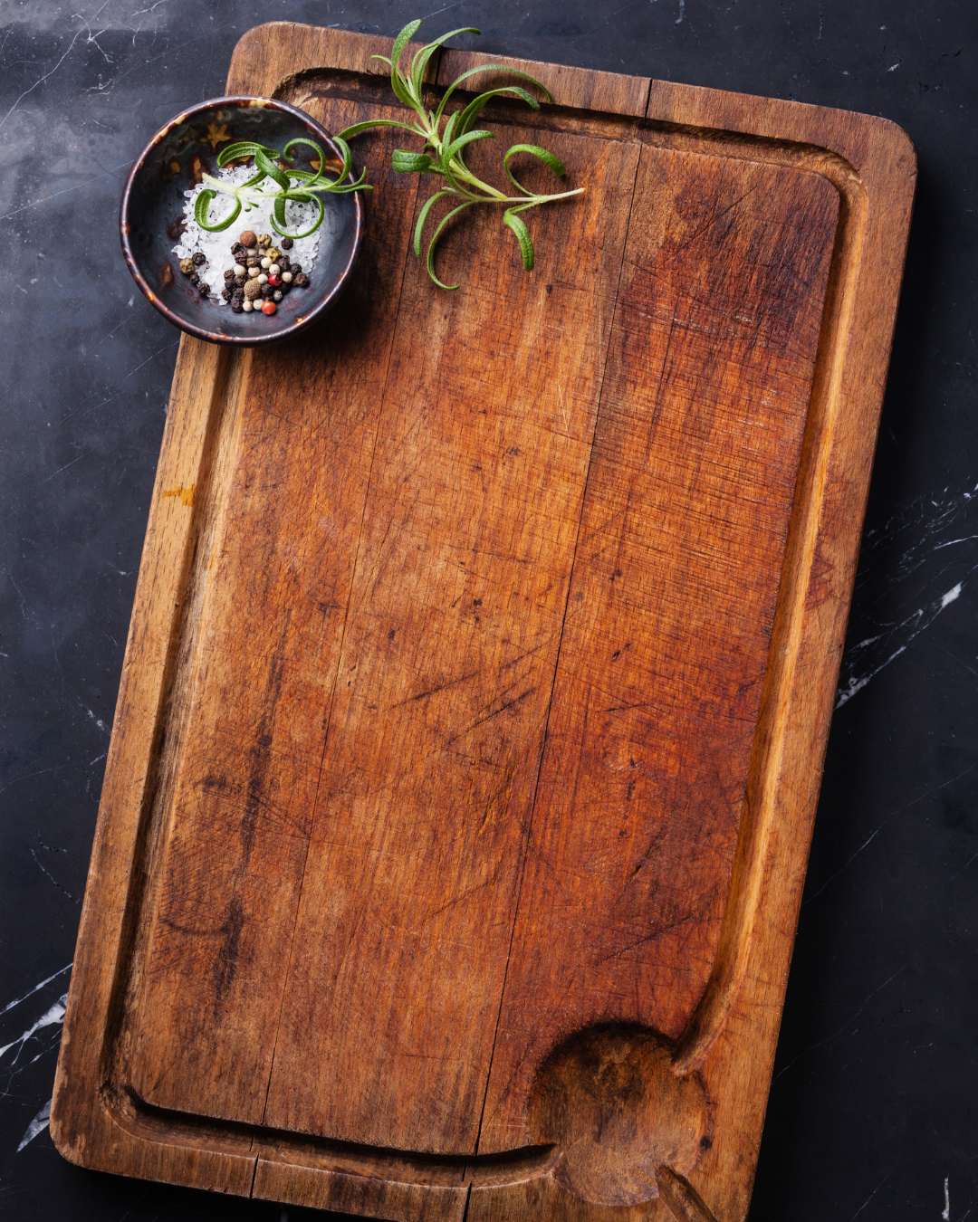 Cutting boards for everyday food preparation.