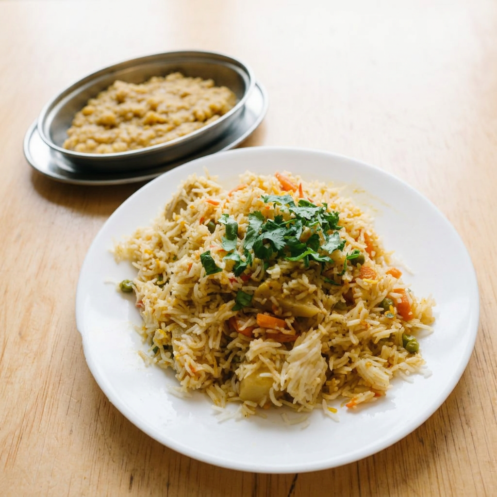Organic Vegetable Biryani - V/VG/G