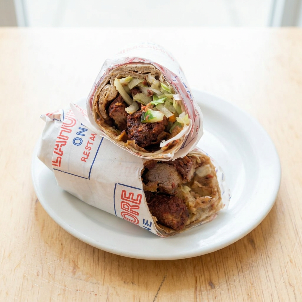 Lamb Tikka Roll