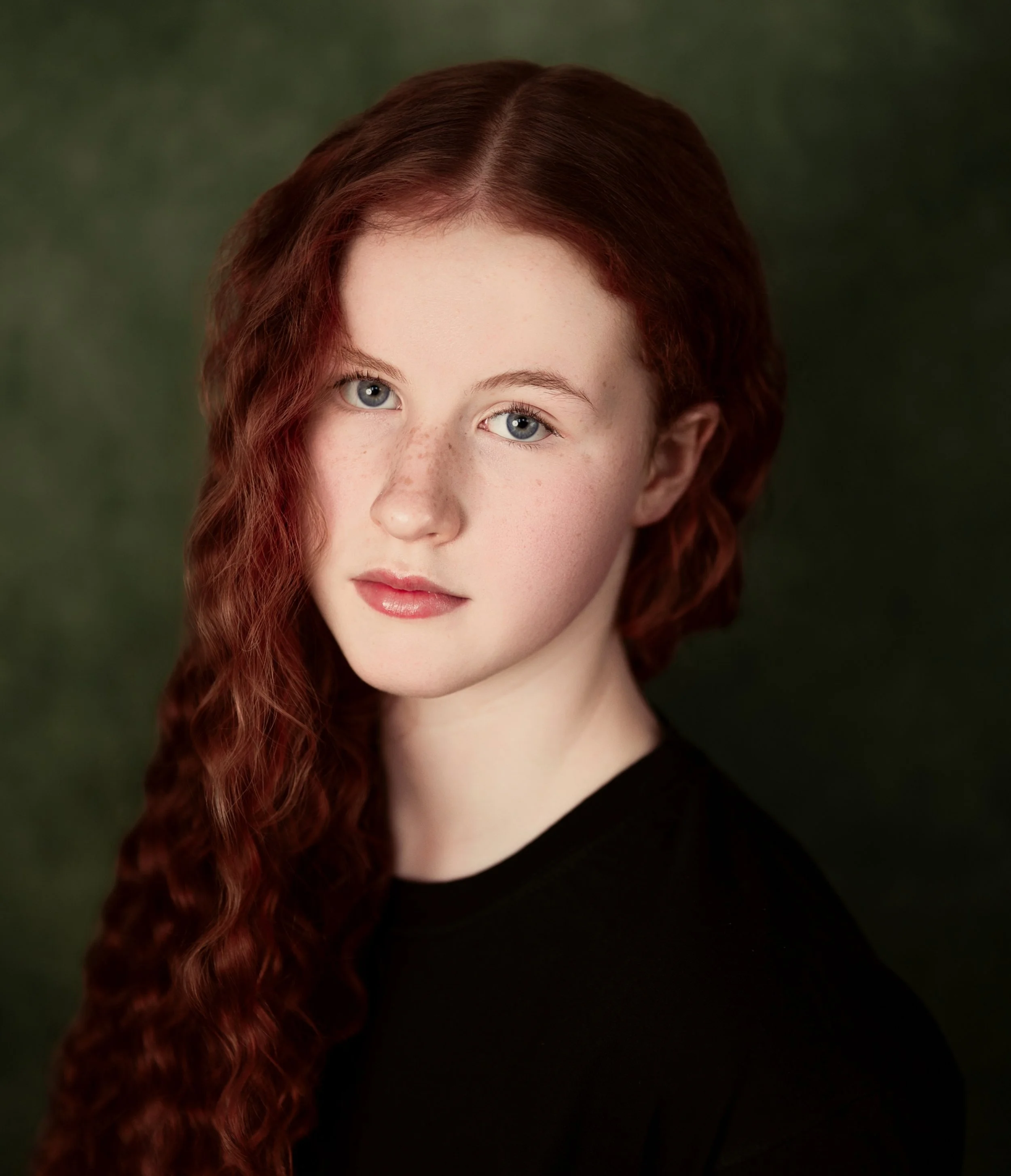 Amelia, that stunning red hair is absolutely popping in these headshots! 📸

Such a beautiful, striking colour &mdash; it brings so much warmth and personality to every frame. A joy to shoot ✨
Agent: @maureen.v.ward 

#headshotphotography #dublinphot