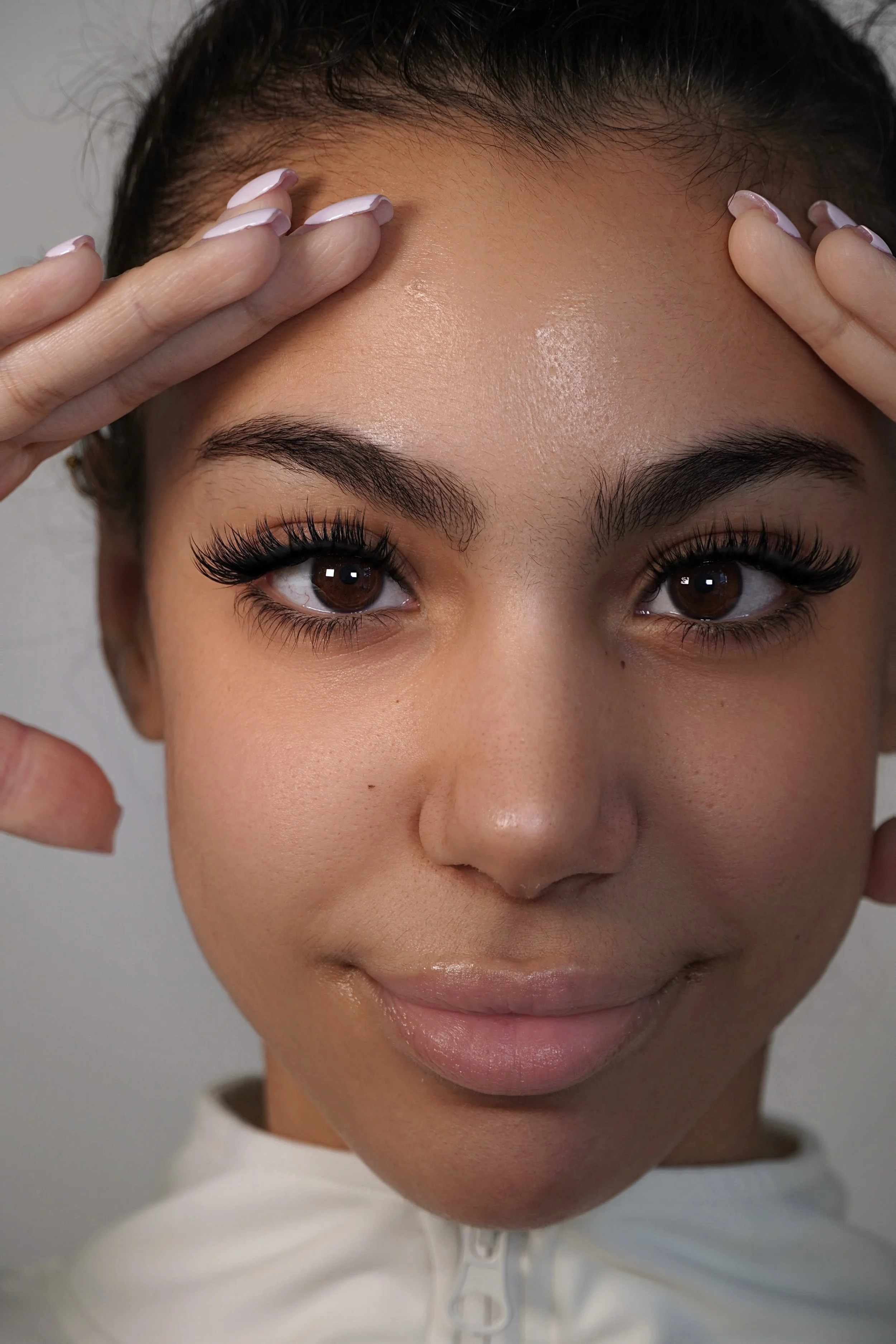 Eyelash extensions result at Zvir Esthetics