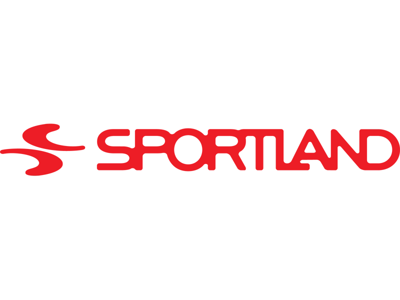 Sportland logo.