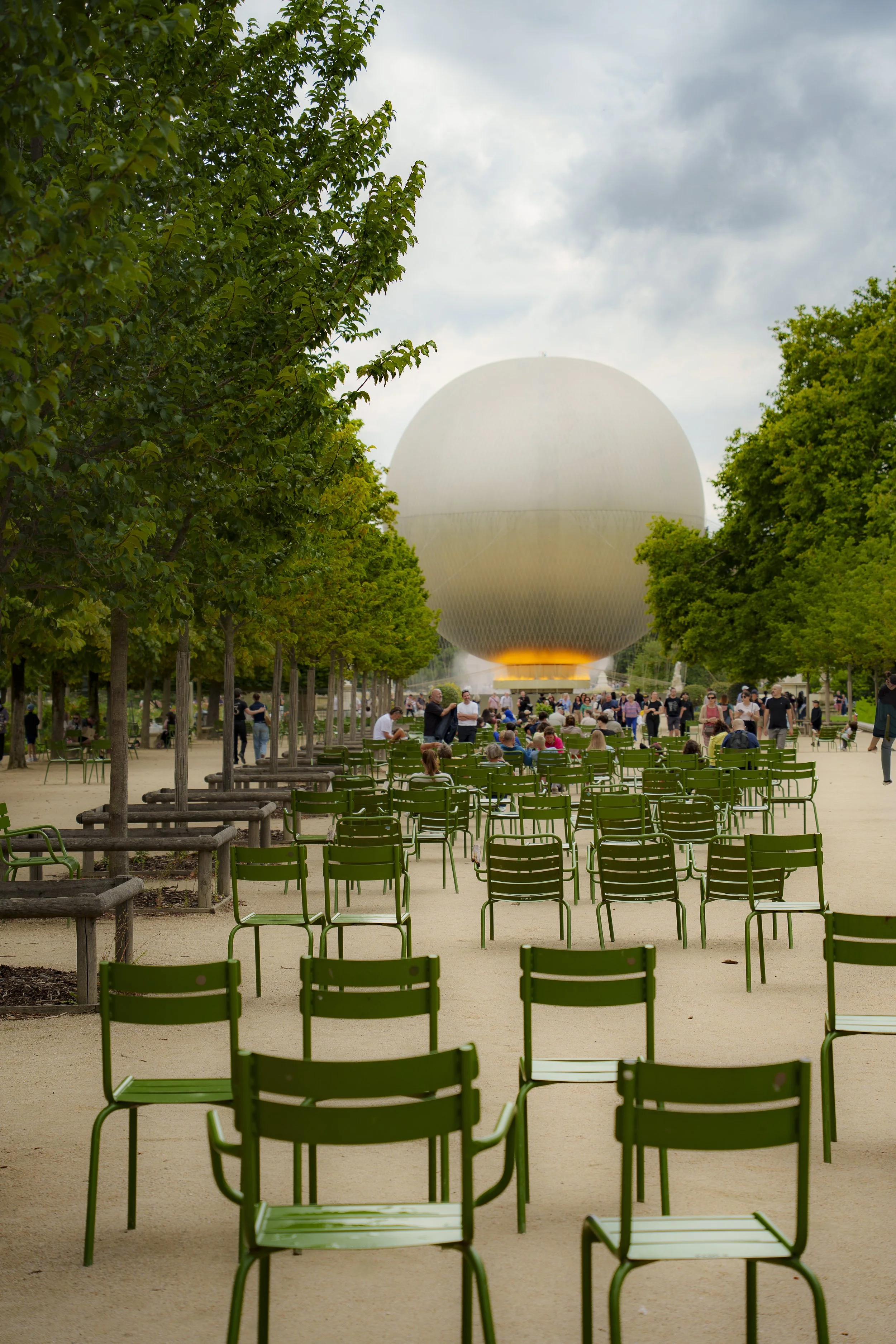 ENCOUNTERS: Olympic Balloon | Tuileries Garden, Paris, France