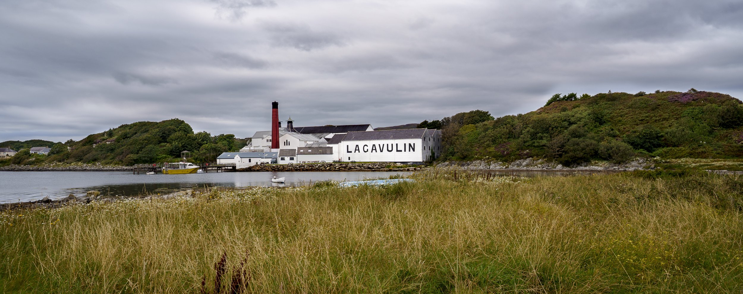 Lagavulin Distillery | Scotland 20.3cm x 30.5cm (to fit standard 8x12 in frame) | Foam Board Mount