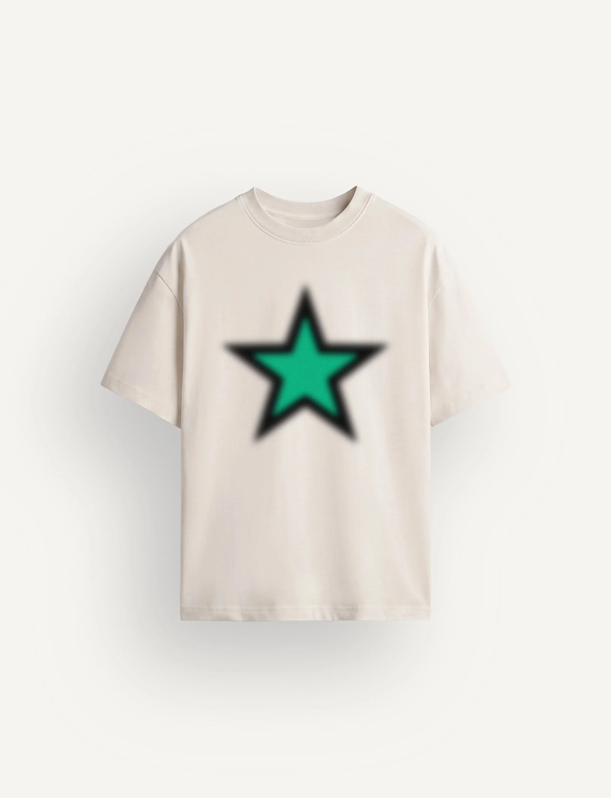 The Green & Black Star Tee