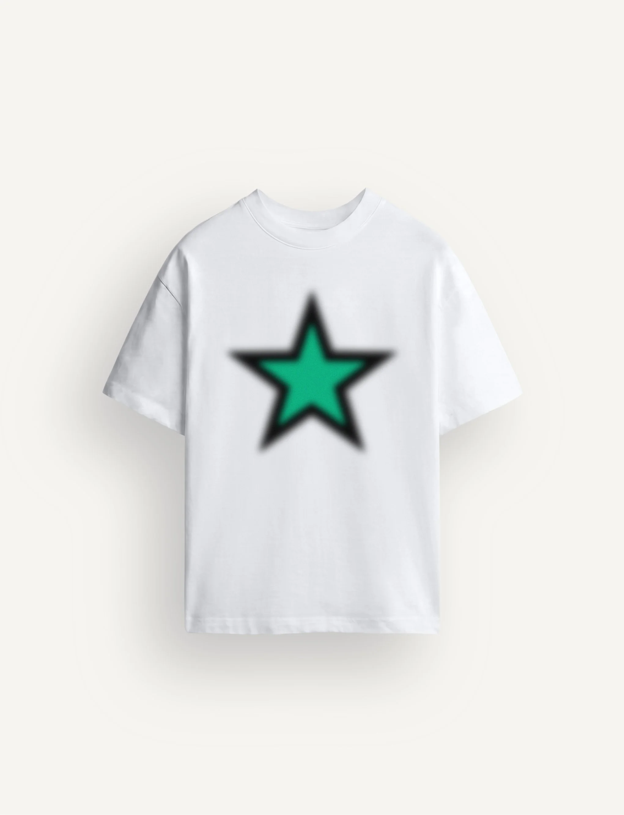 The Green & Black Star Tee