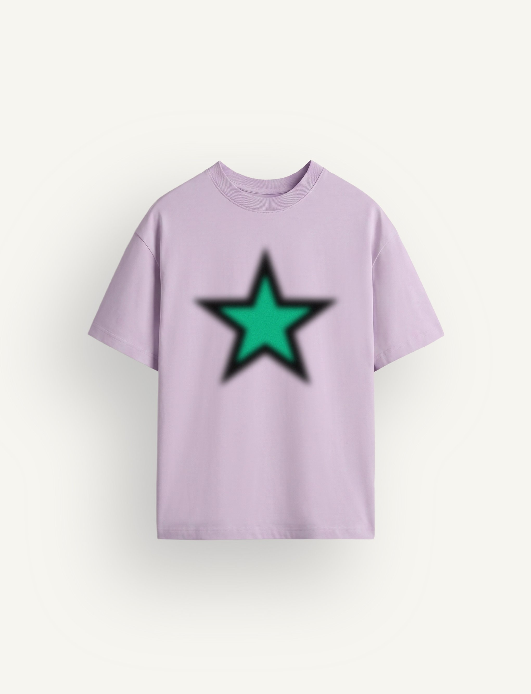 The Green & Black Star Tee