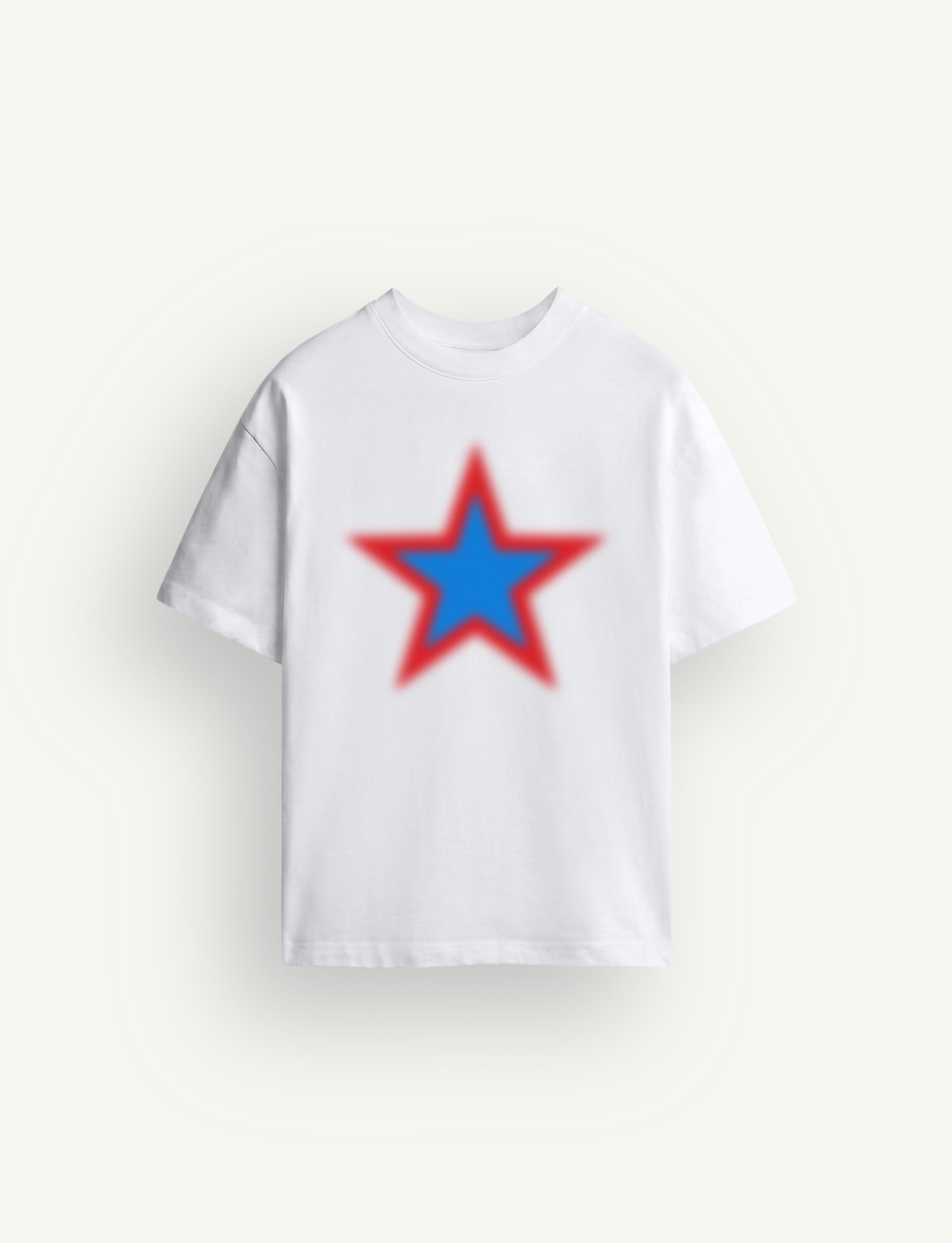 The Blue & Red Star Tee