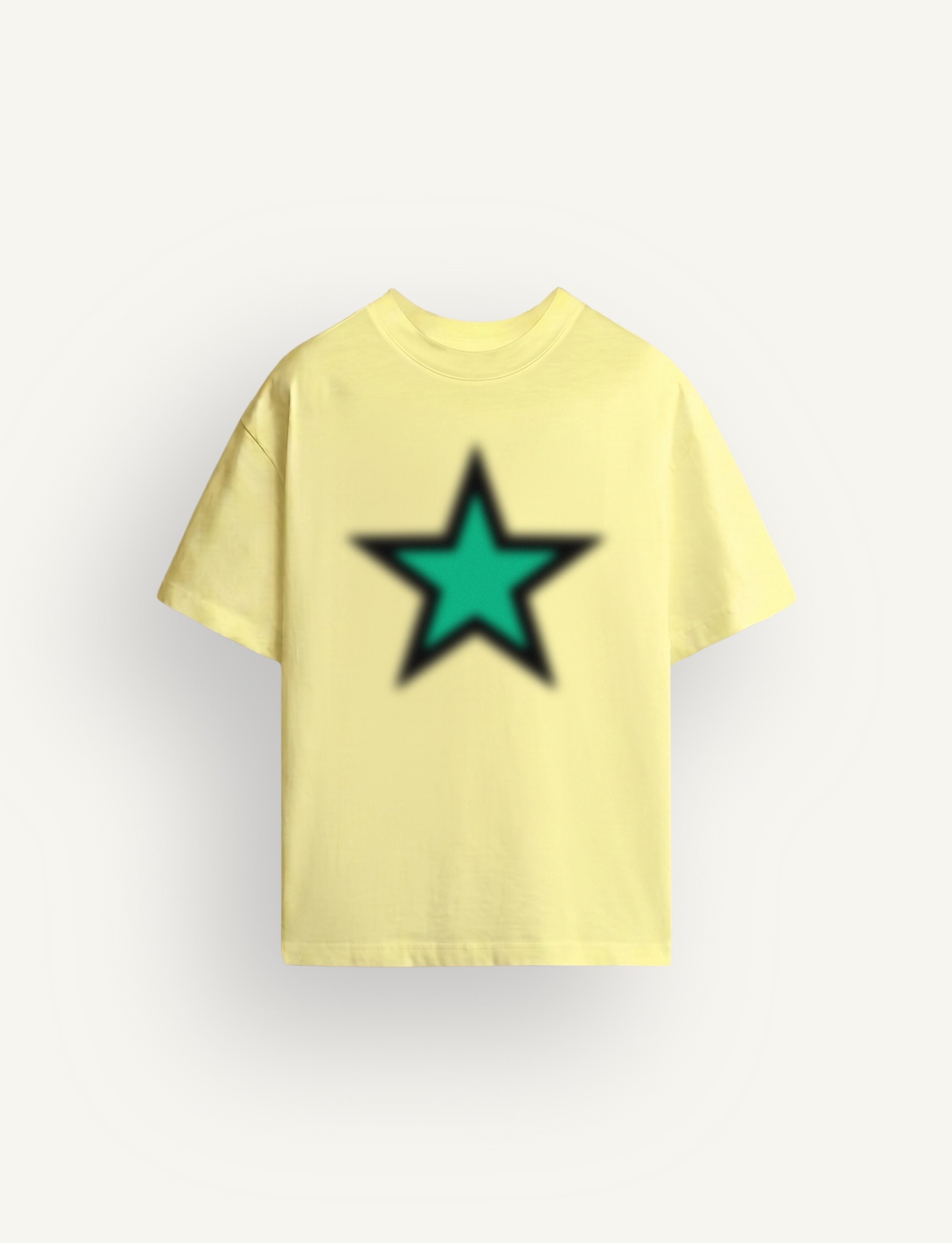The Green & Black Star Tee