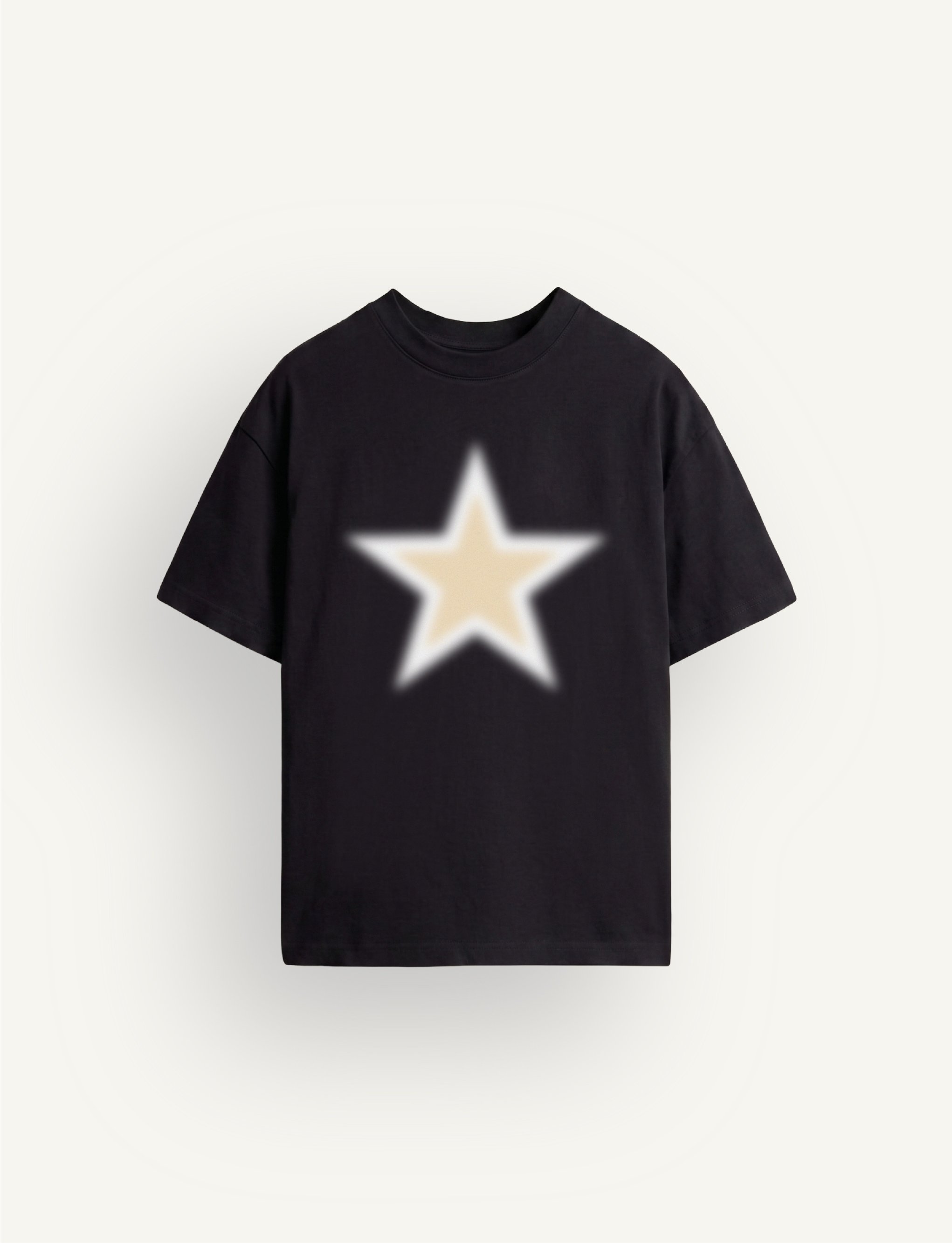 The Sand &  White Star Tee