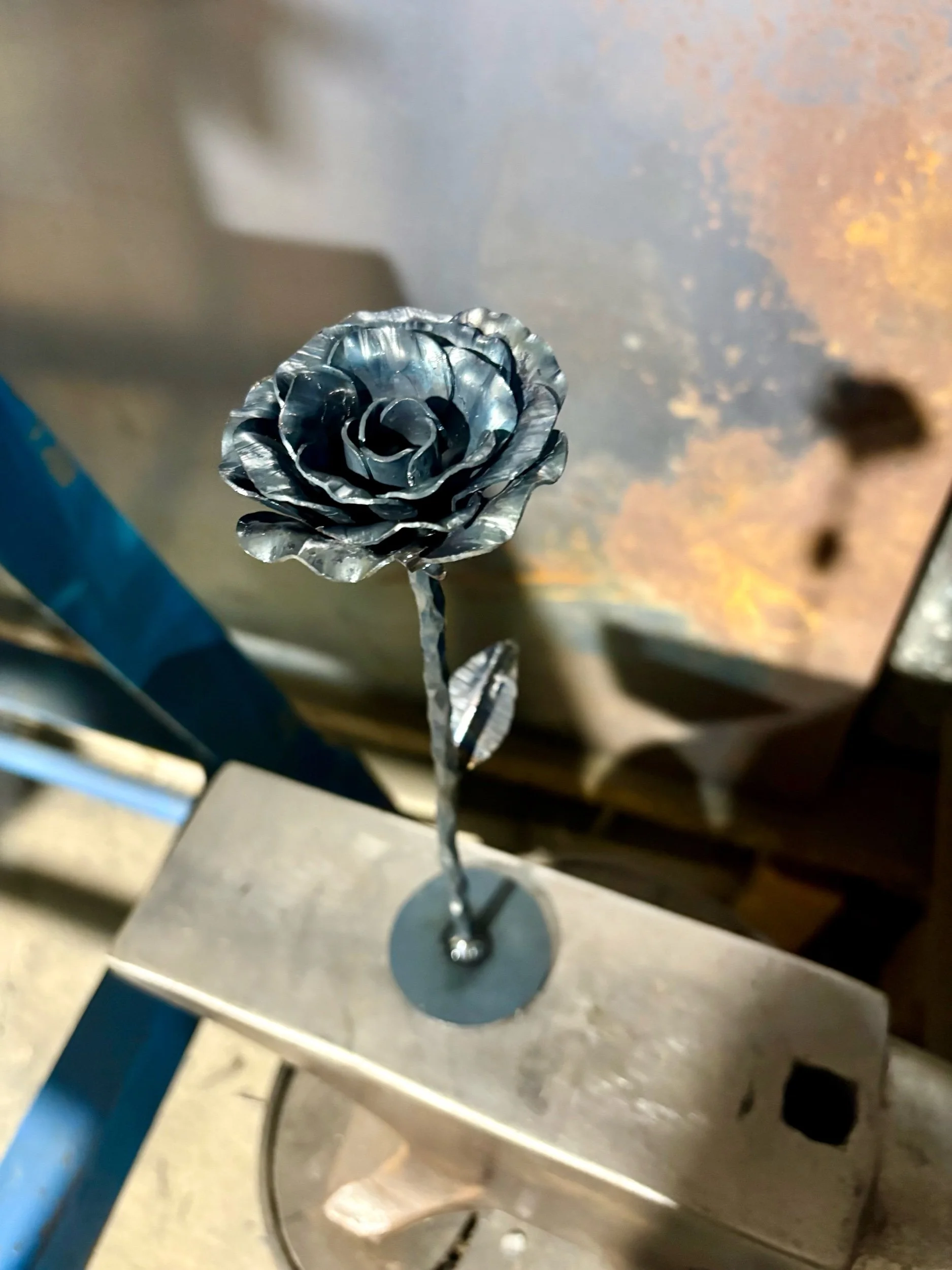 Rose with stand