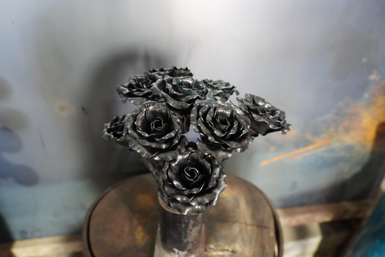 Metal Roses