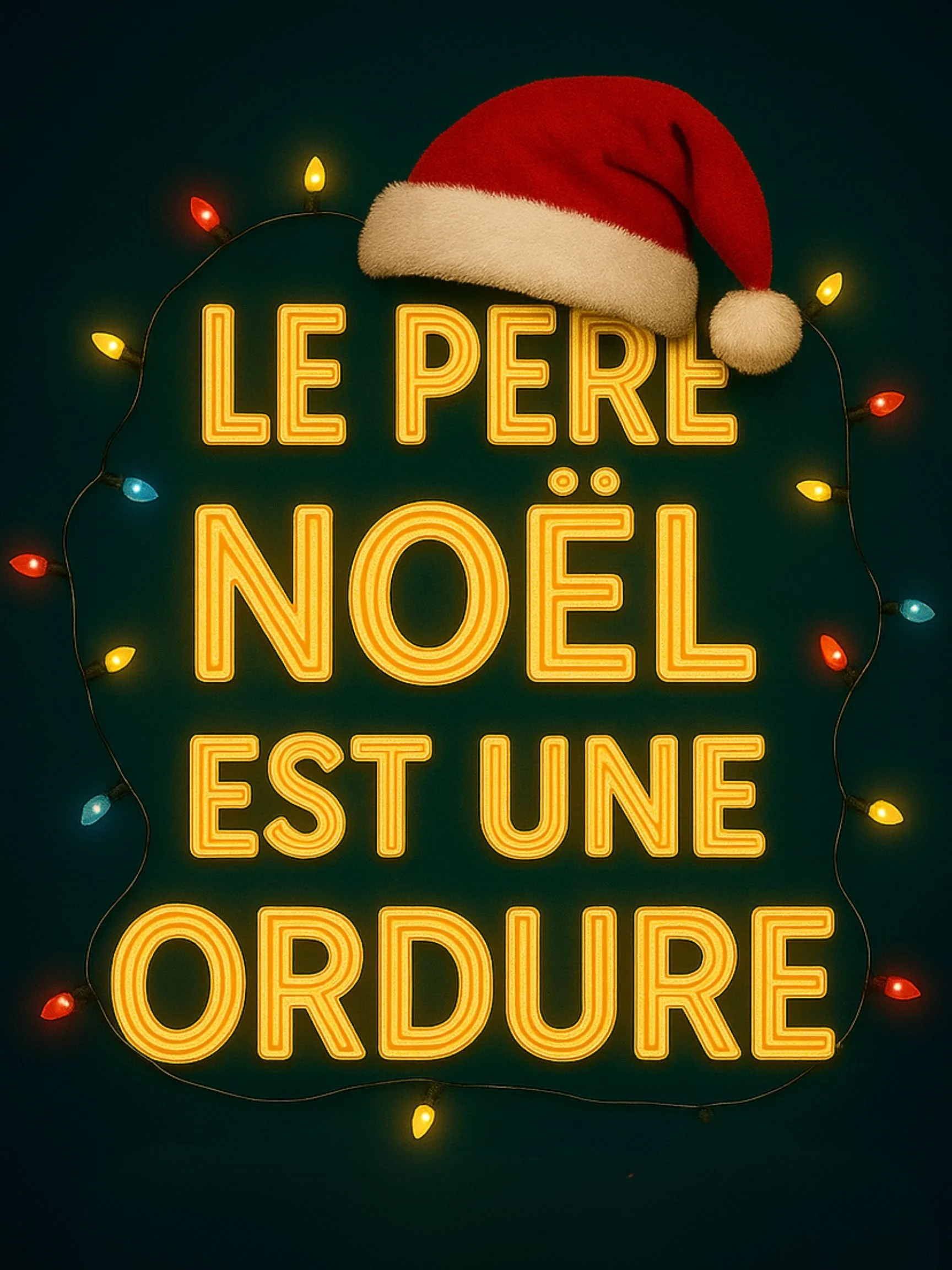 Le père noël est une ordure