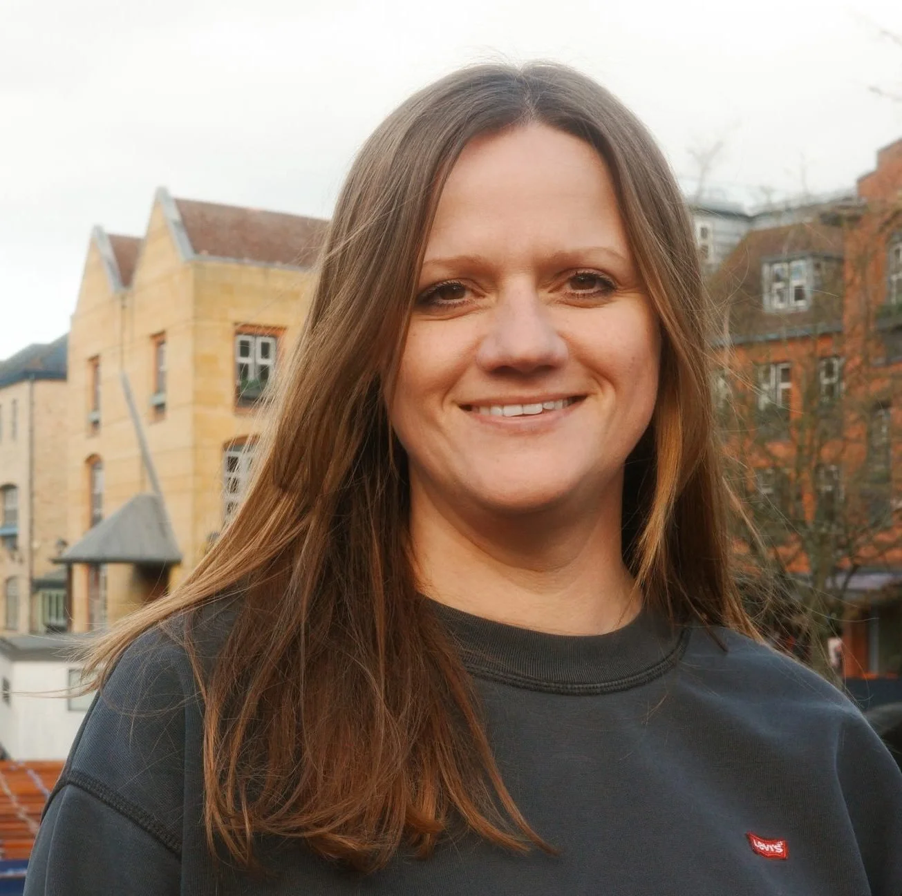 A photo of Penny Bartram, founder of whirr - a Norwich business offering creative thinking workshops and support