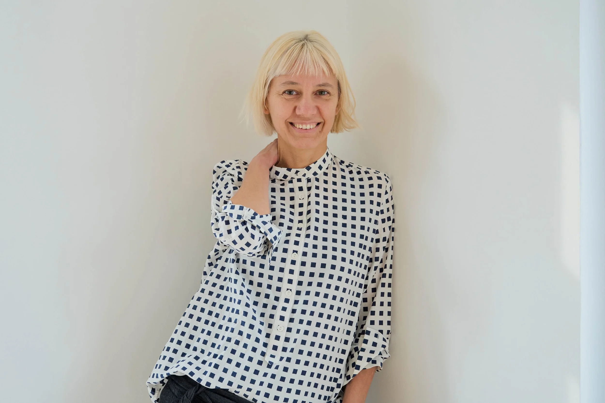 Vanessa Keel, a certified trainer in neuromotor movement development, NeuroHorizons, NeuroScanBalance, Neuroathletics, and the Franklin Method at her practice in Zurich.