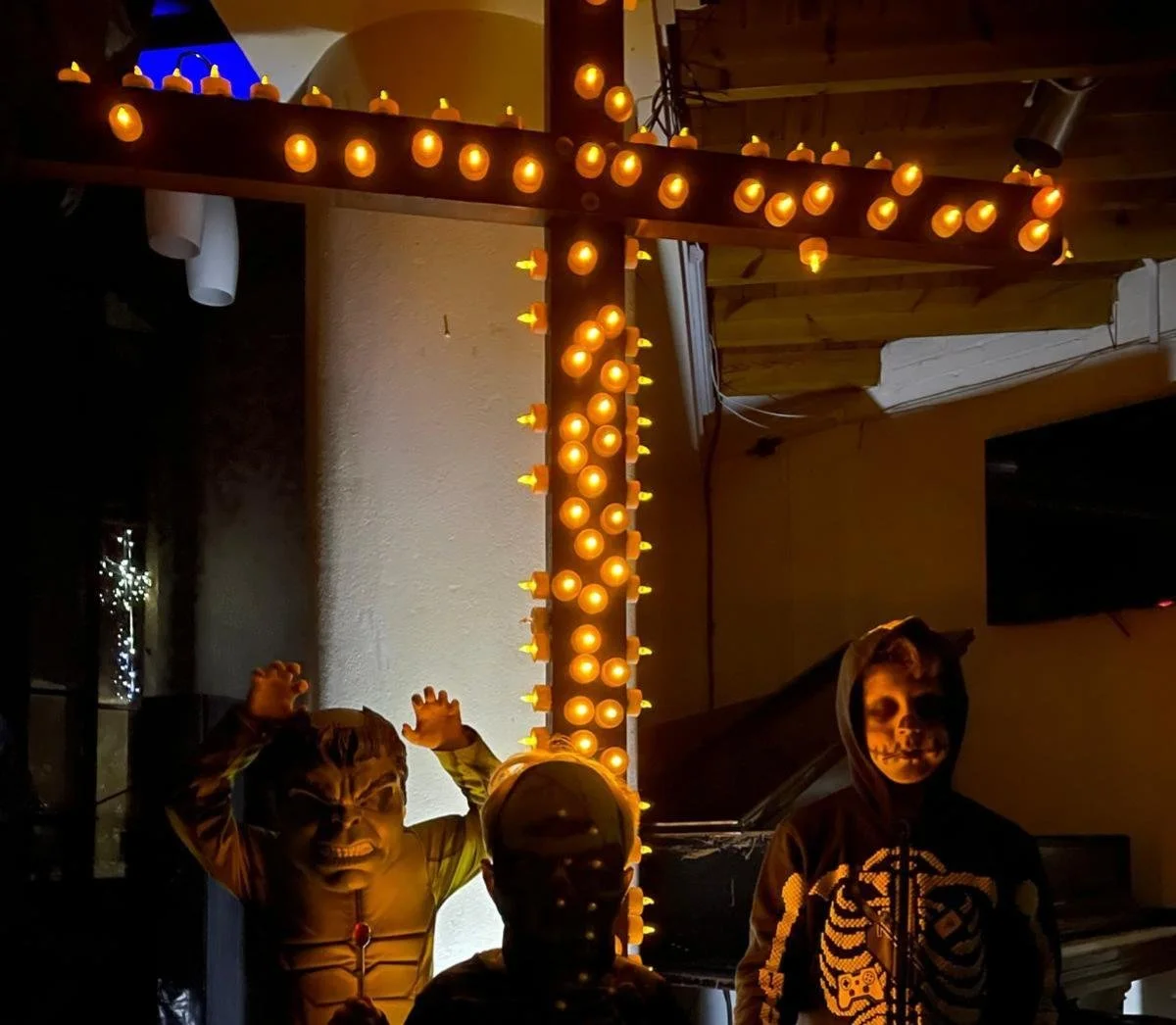 Light on a dark night event