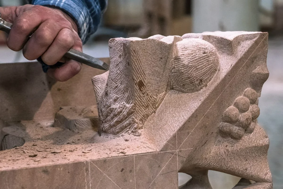 Stone Masonry - Restore Christian Beauty including art, architecture and new commissions.  RestoreChristianBeauty.com