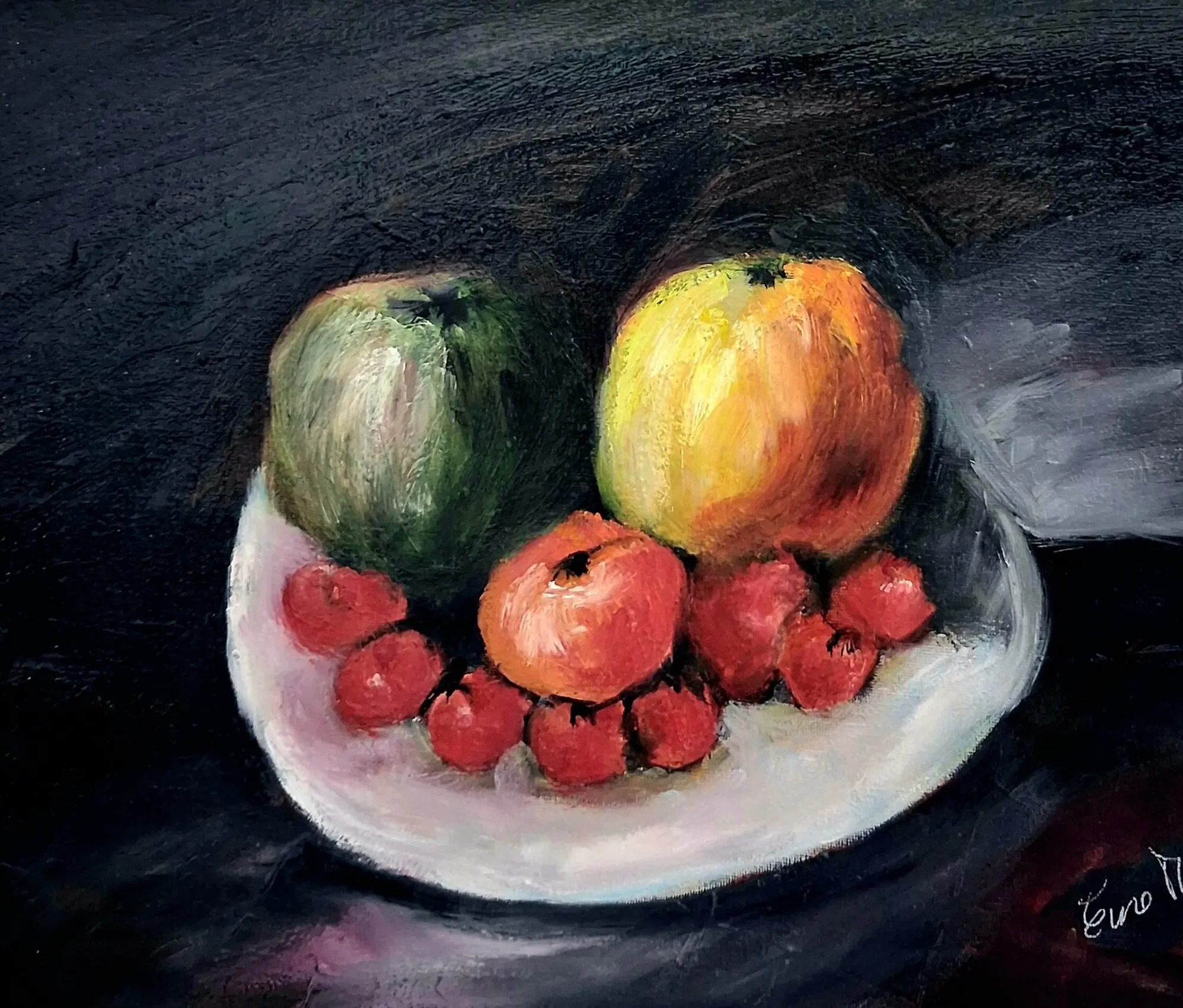 Piatto con frutta.webp