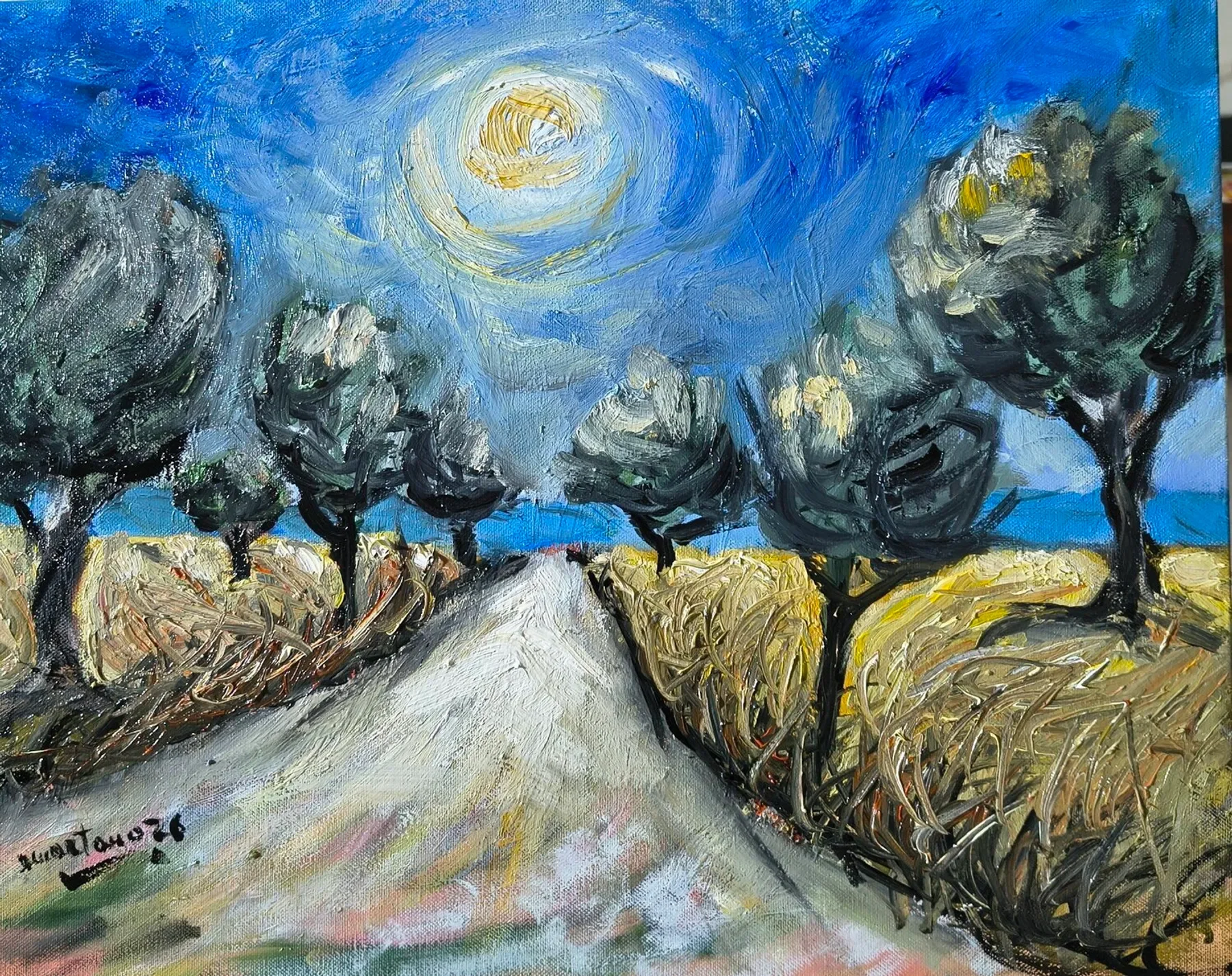 Il sentiero degli ulivi