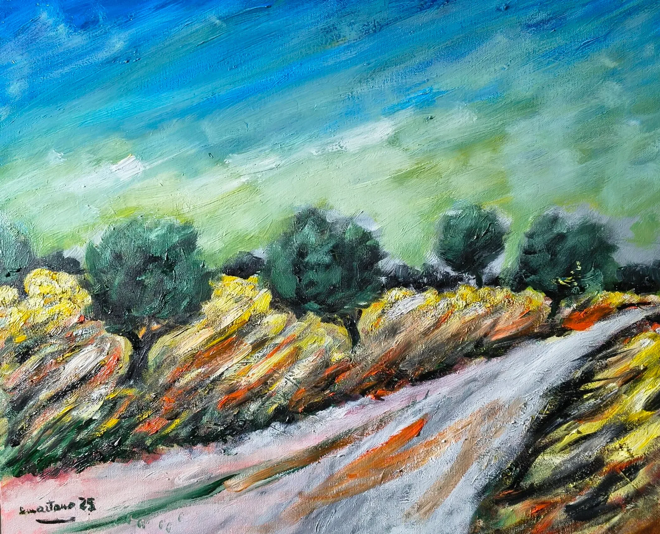 Risveglio in campagna