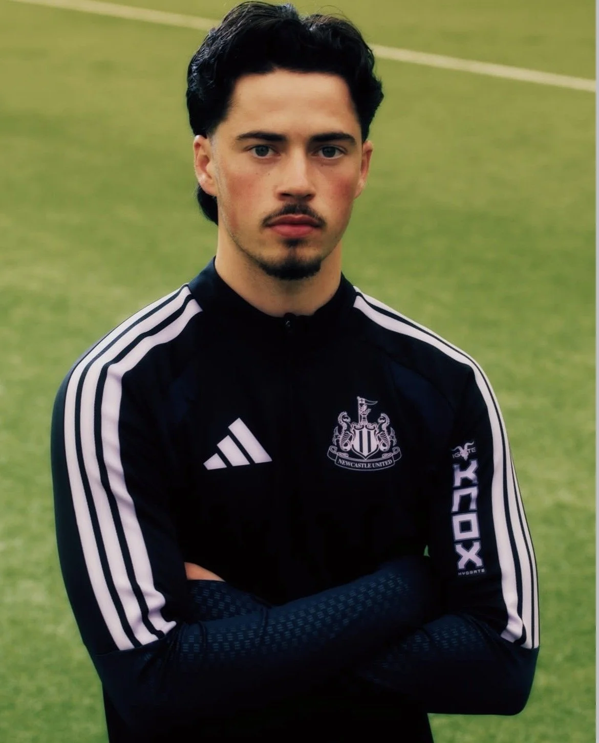 NUFC x Knox Training kit. Produced by Delta Studio. Photography by Jamie Sinclair.