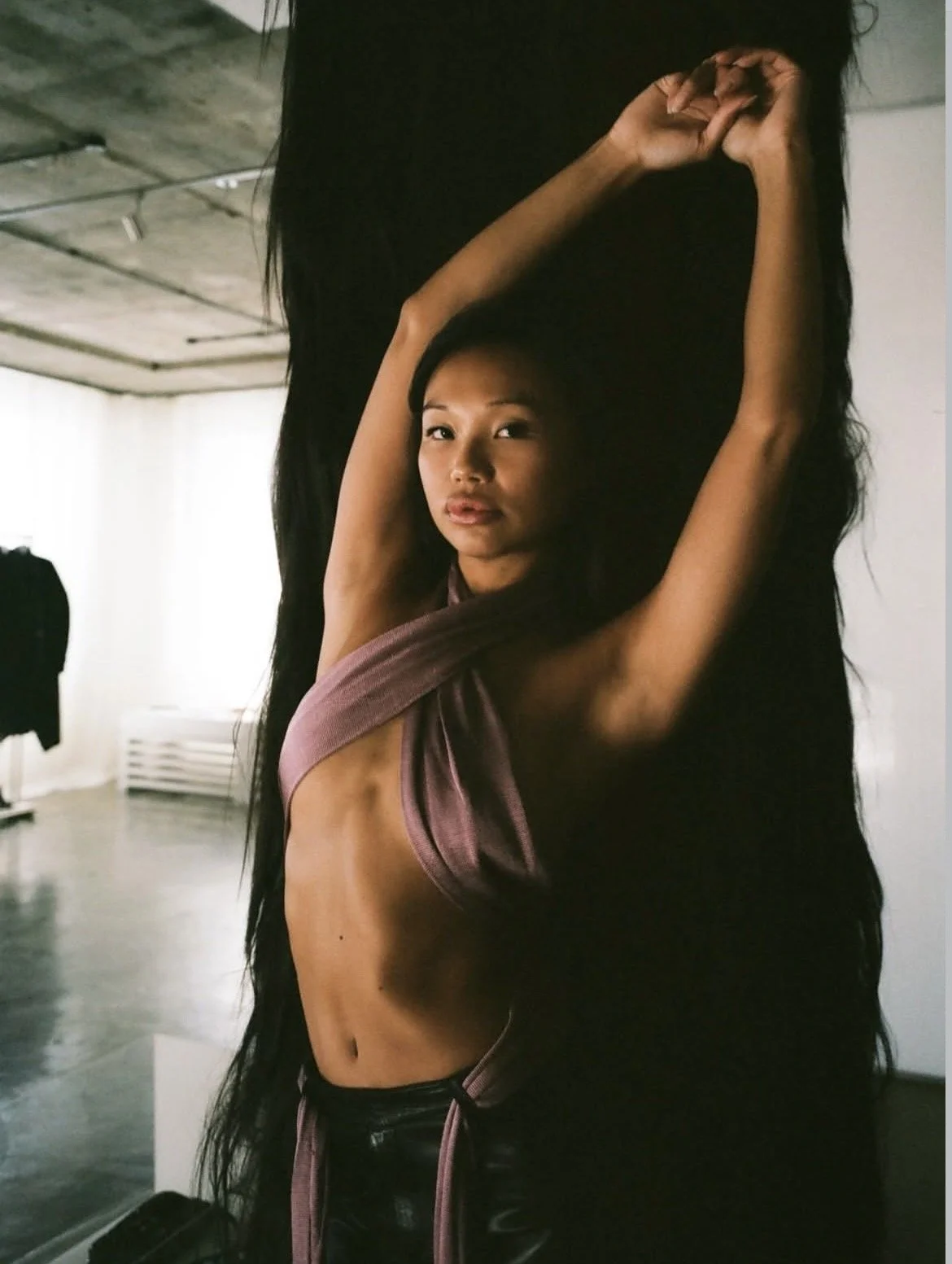 Karmen Tsang for Baraboux Vintage showroom  photography by Henry Goodfellow 