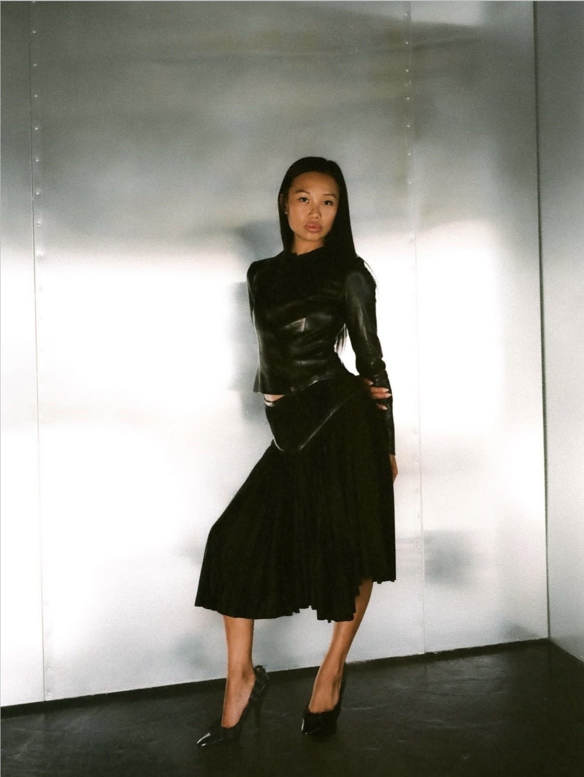 Karmen Tsang for Baraboux Vintage showroom  photography by Henry Goodfellow 