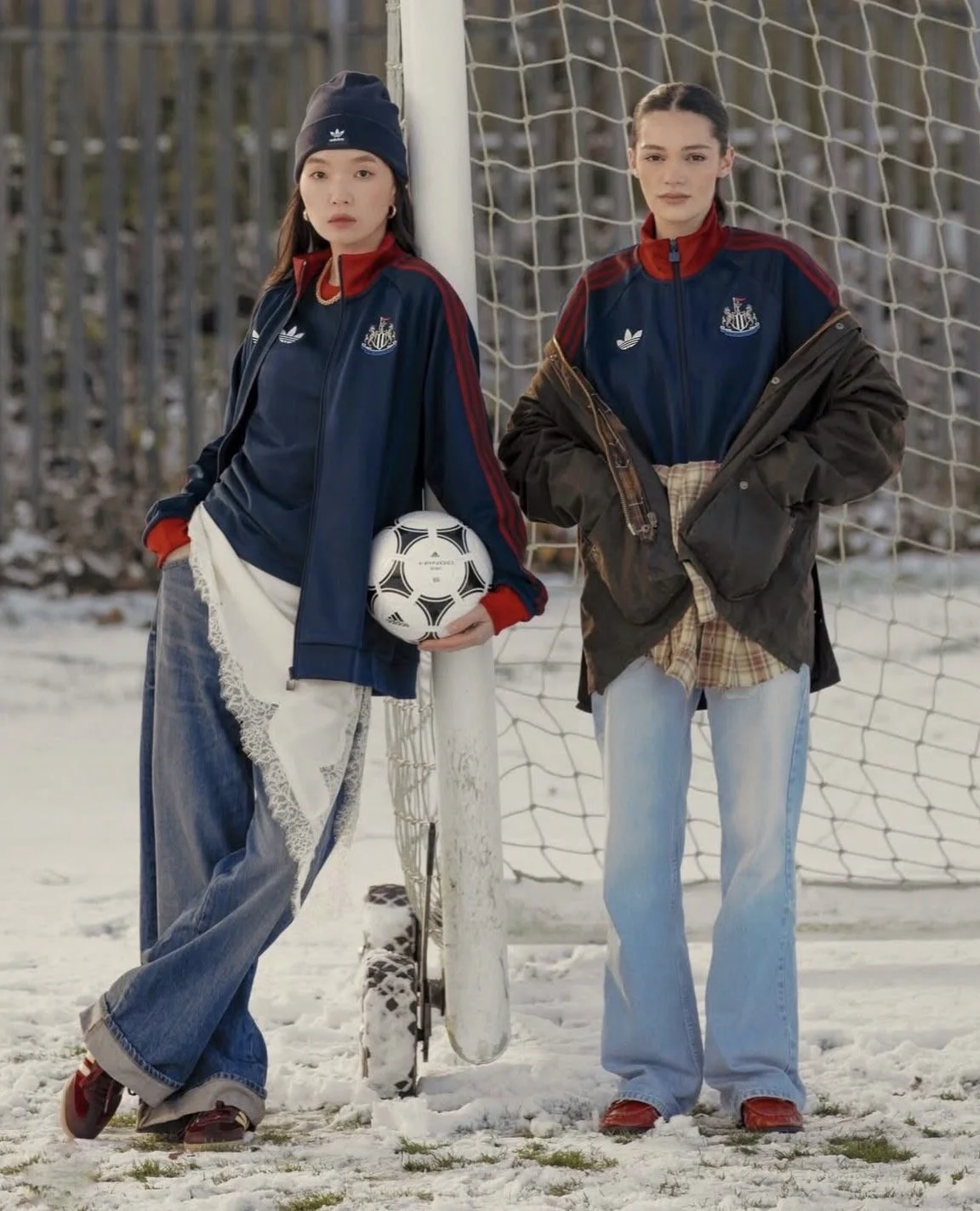 Adidas x NUFC 2026 1st assistant to Sally Minns. Photography by Lauren Mustoe. 