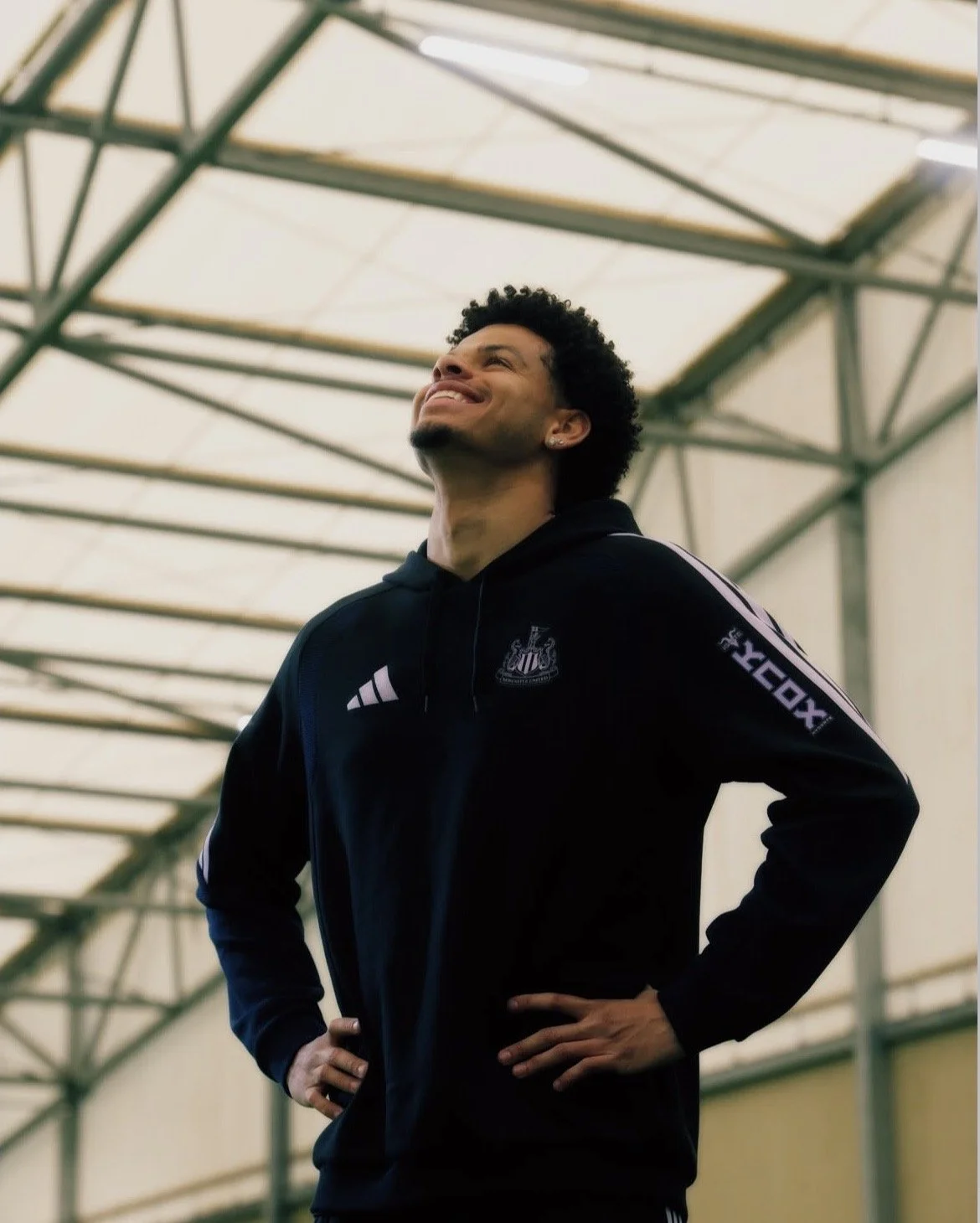 NUFC x Knox Training kit. Produced by Delta Studio. Photography by Jamie Sinclair.