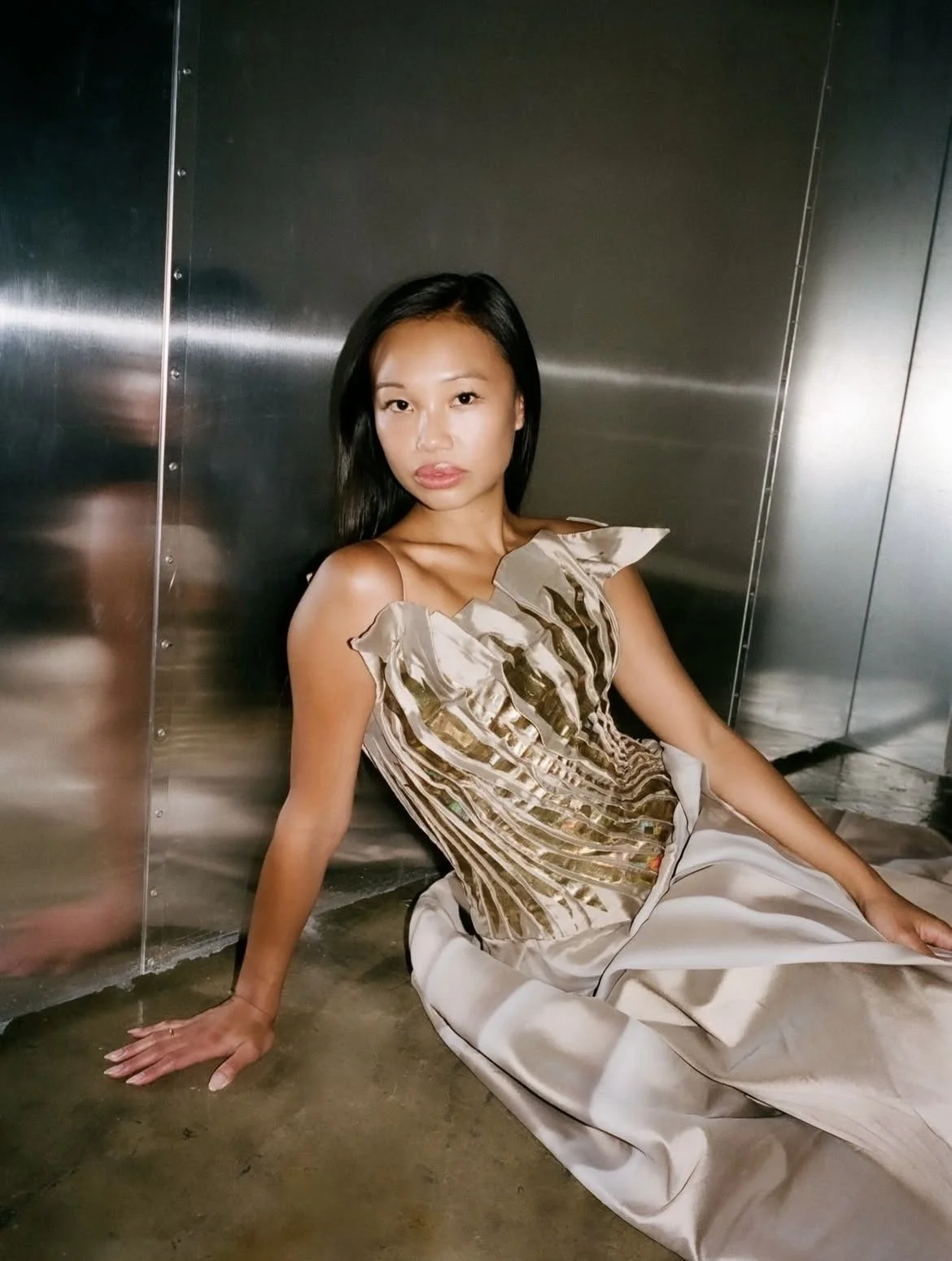 Karmen Tsang for Baraboux Vintage showroom  photography by Henry Goodfellow 