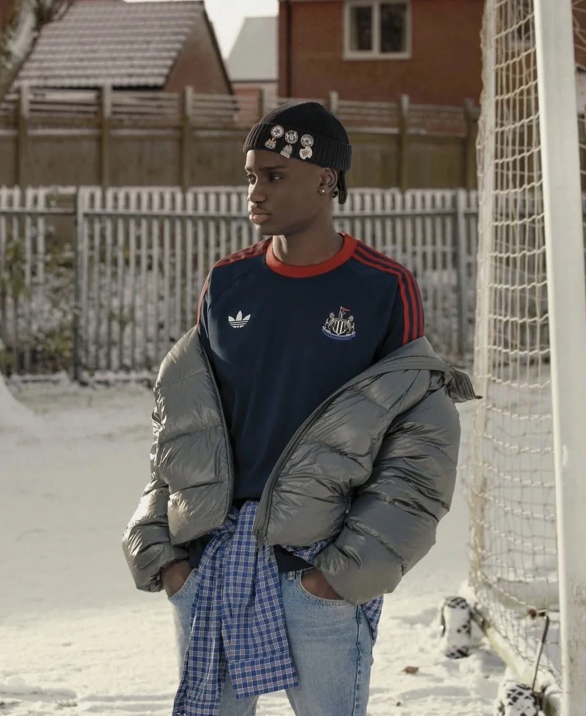 Adidas x NUFC 2026 1st assistant to Sally Minns. Photography by Lauren Mustoe. 