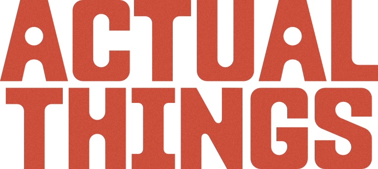 ACTUAL THINGS (Copy) (Copy)